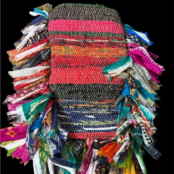 Colorful Hamsa Embroidered Tote Bag
Will come with a free wallet. - Picture 5 of 9